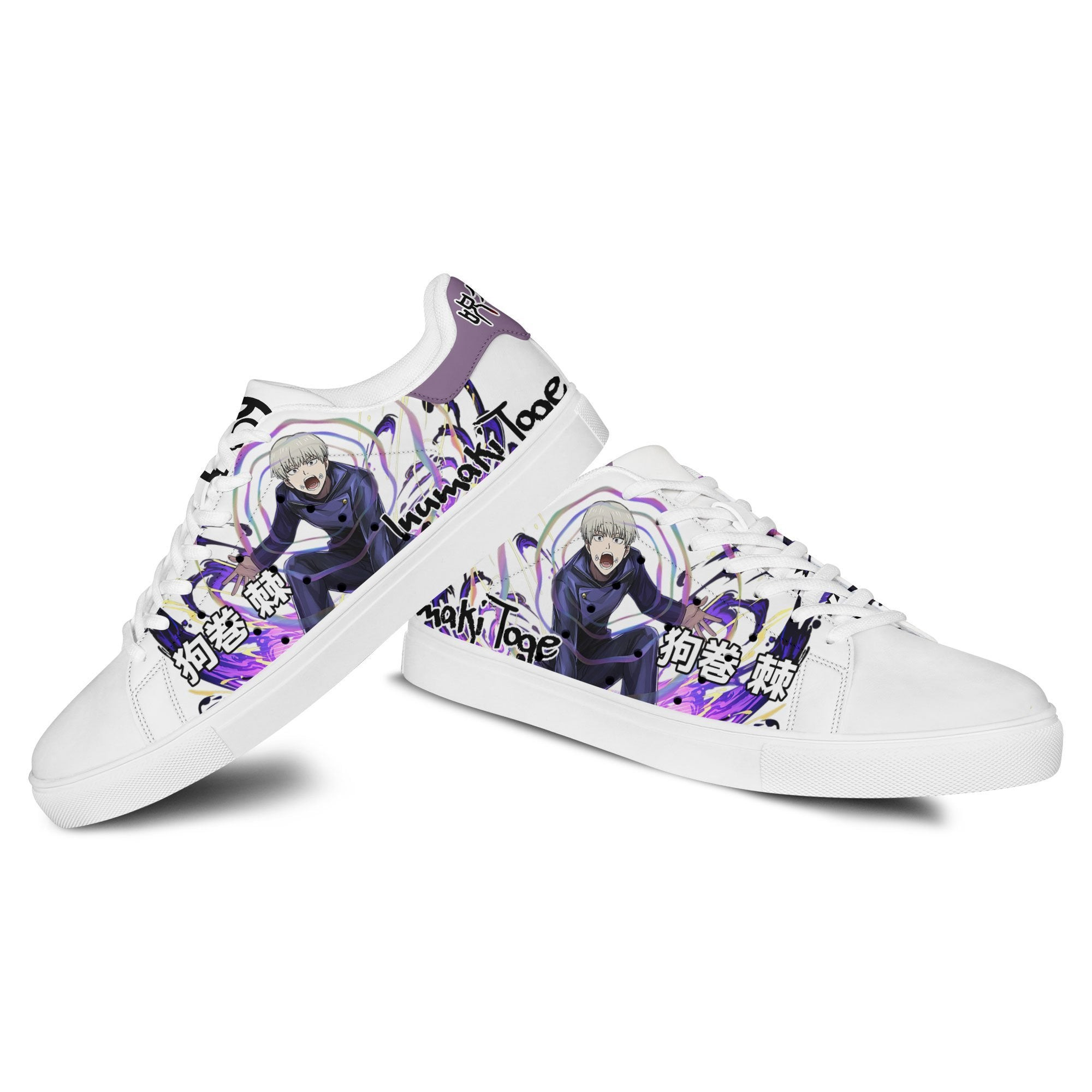 Toge Inumaki Skate Sneakers Custom Anime Jujutsu Kaisen Shoes