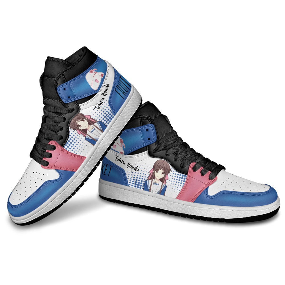 Tohru Honda JD1s Sneakers Fruits Basket Anime Shoes, Air Jordan Hightop