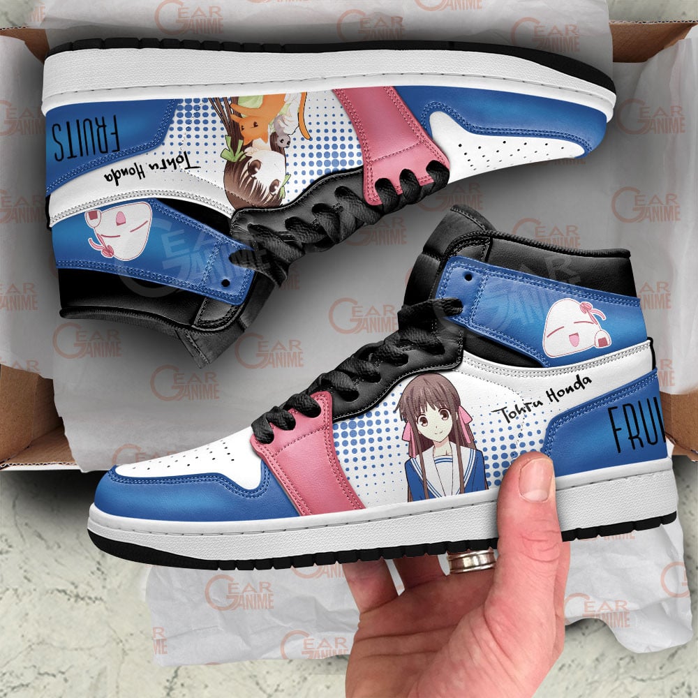Tohru Honda JD1s Sneakers Fruits Basket Anime Shoes, Air Jordan Hightop