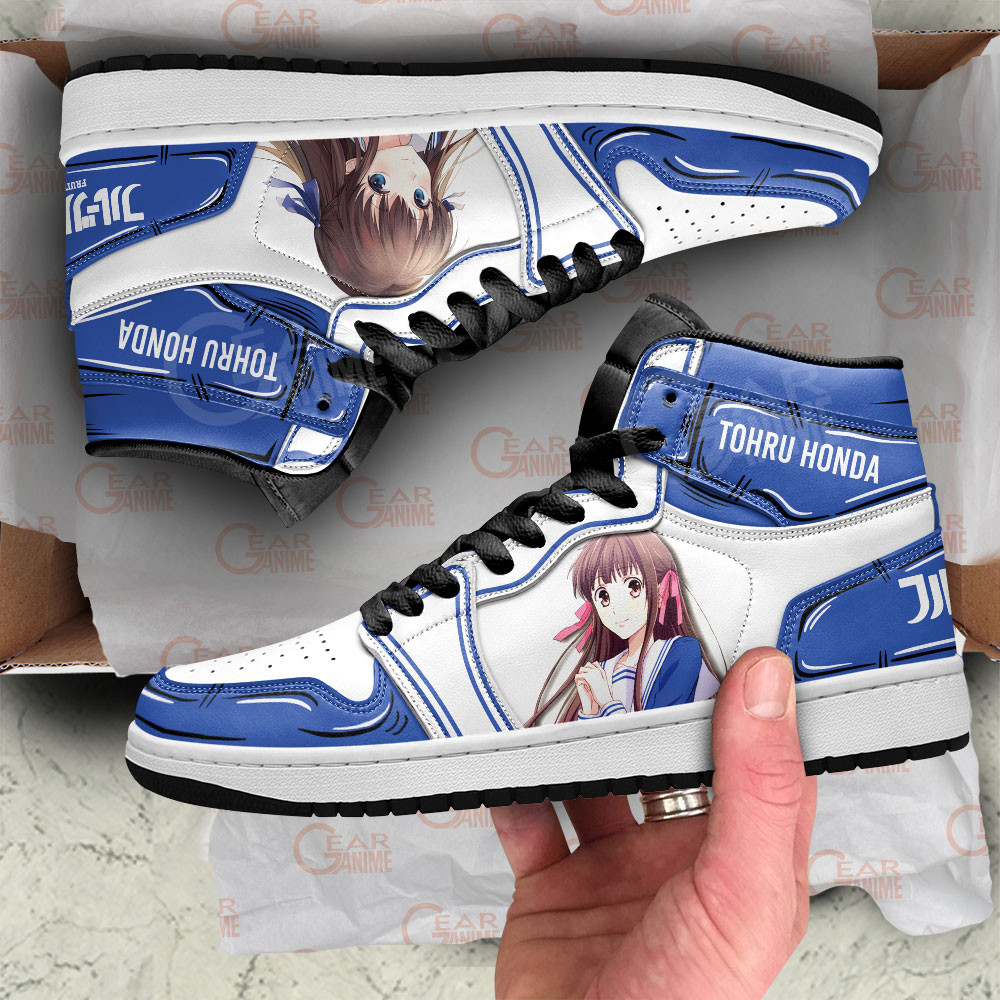 Tohru Honda JD1s Sneakers Fruits Basket Anime Shoes, Air Jordan Hightop