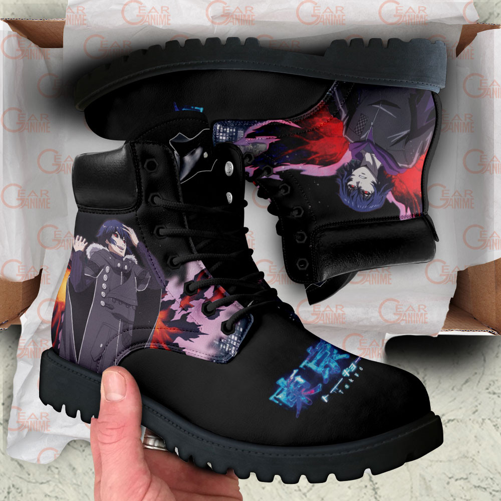 Tokyo Ghoul Ayato Kirishima Boots Anime Custom Shoes