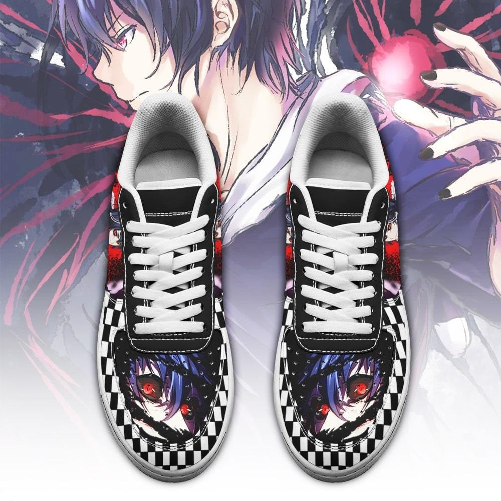 Tokyo Ghoul Ayato Sneakers Custom Checkerboard Shoes Anime