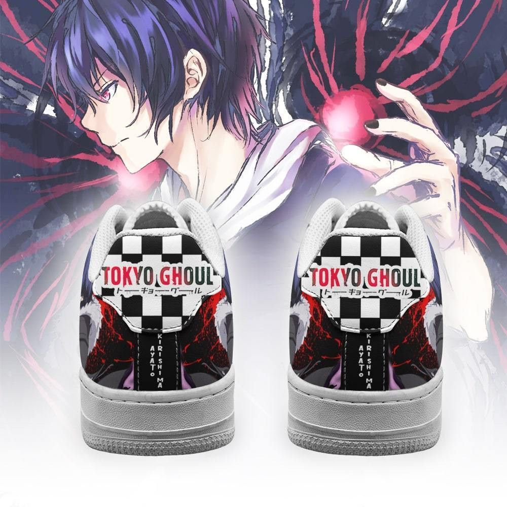 Tokyo Ghoul Ayato Sneakers Custom Checkerboard Shoes Anime