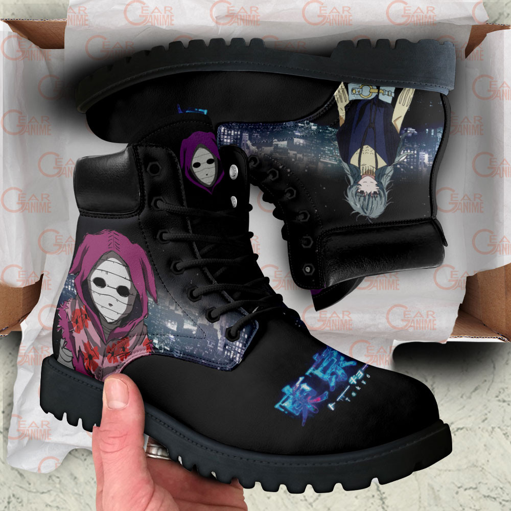Tokyo Ghoul Eto Boots Anime Custom Shoes