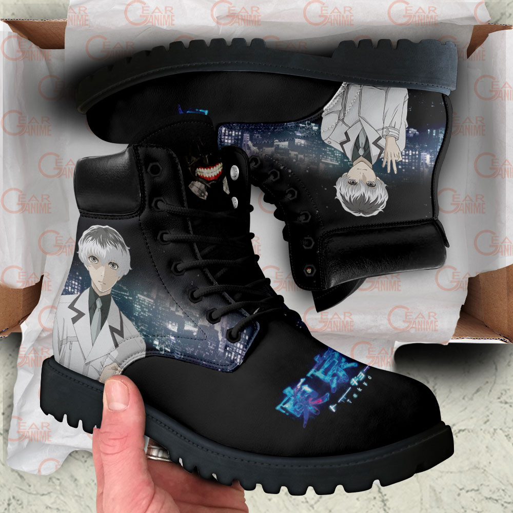Tokyo Ghoul Haise Sasaki Boots Anime Custom Shoes