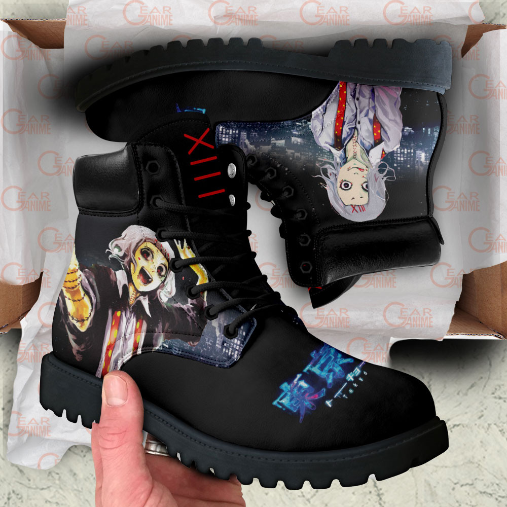 Tokyo Ghoul Juuzou Suzuya Boots Anime Custom Shoes