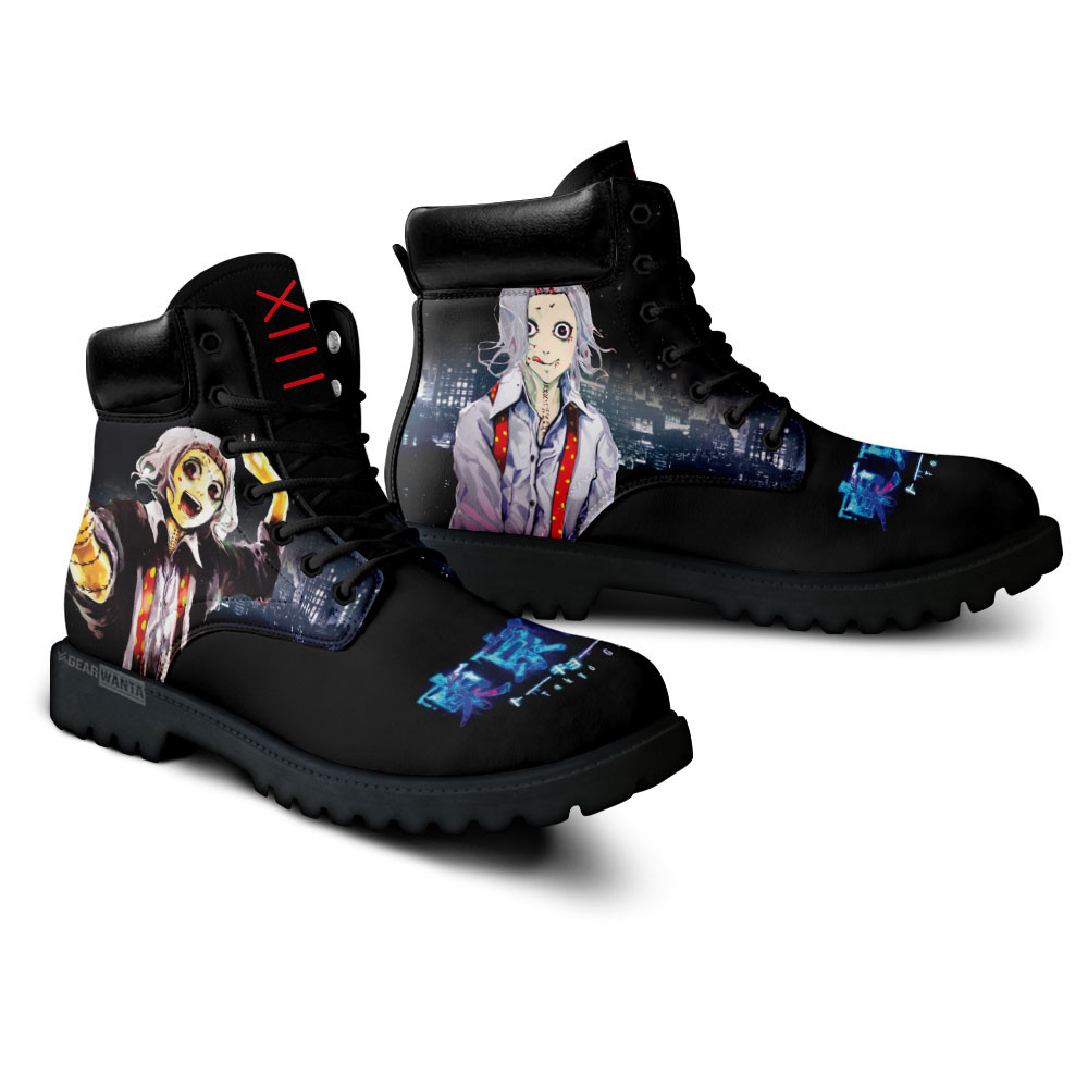 Tokyo Ghoul Juuzou Suzuya Boots Anime Custom Shoes