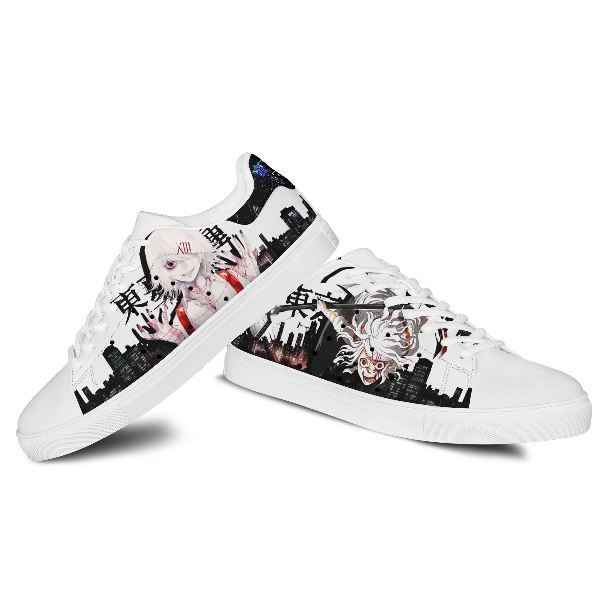 Tokyo Ghoul Juuzou Suzuya Skate Sneakers Custom Anime Shoes