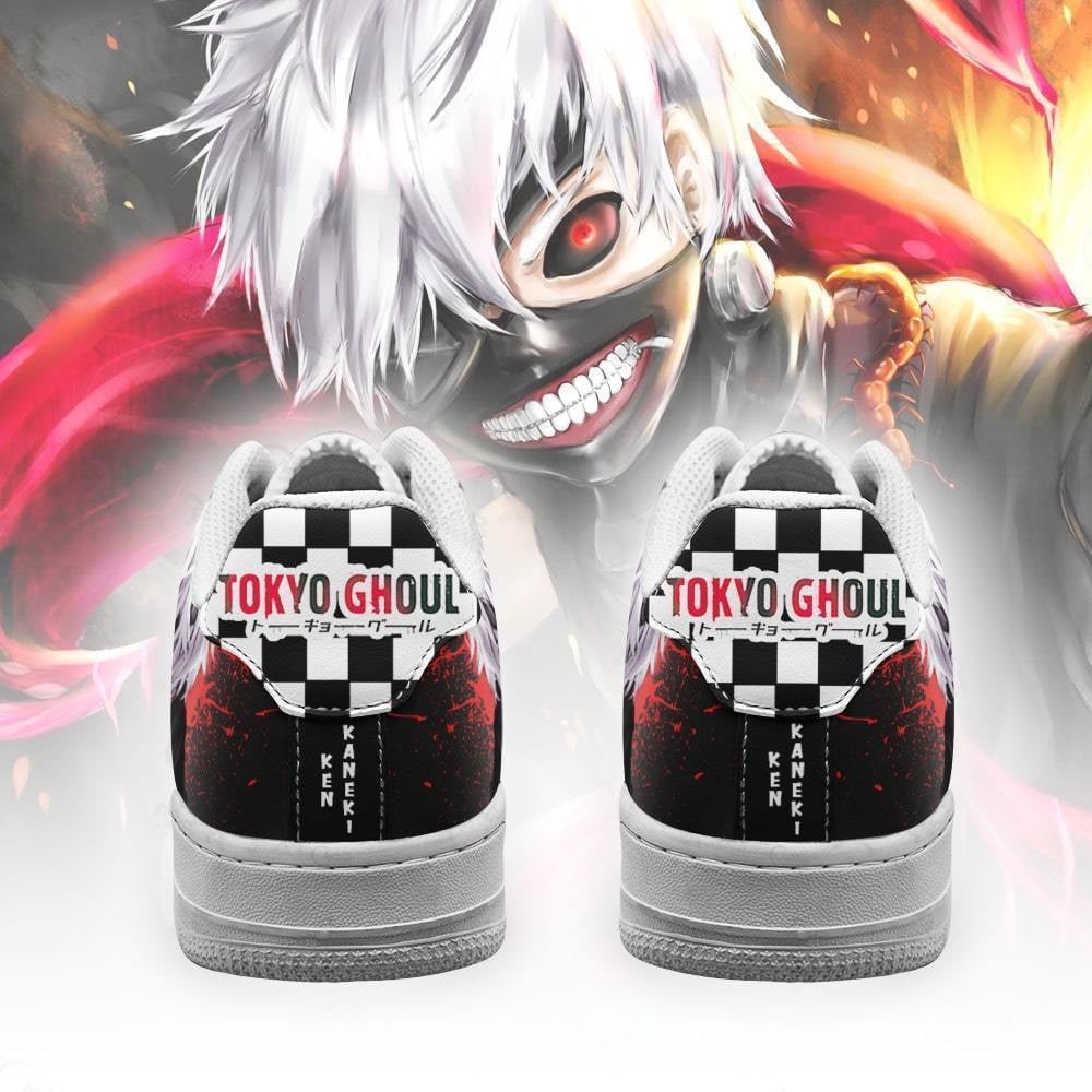 Tokyo Ghoul Kaneki Sneakers Custom Checkerboard Shoes Anime