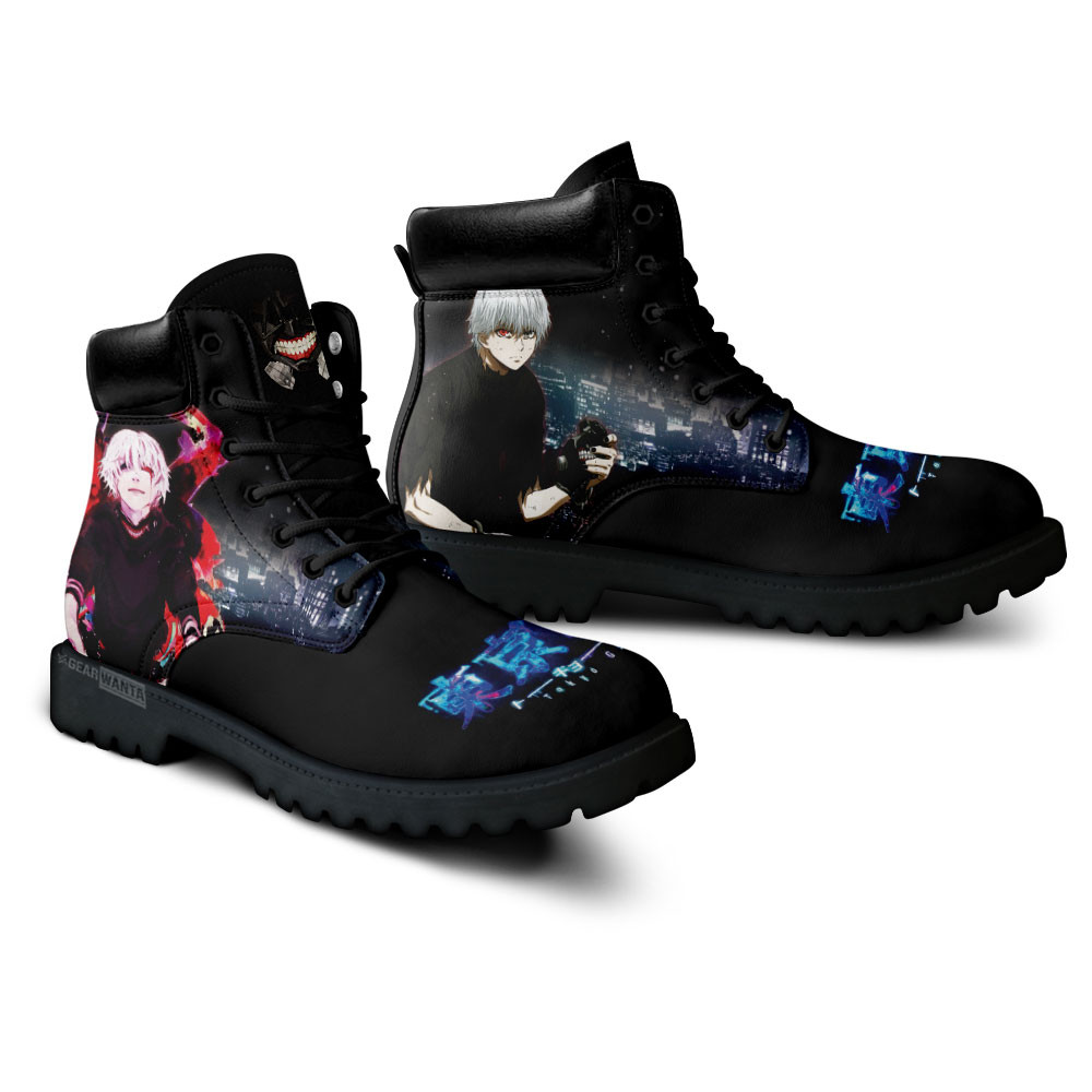 Tokyo Ghoul Ken Kaneki Boots Anime Custom Shoes