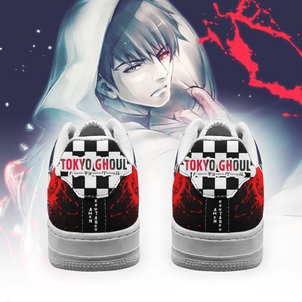 Tokyo Ghoul Koutarou Sneakers Custom Checkerboard Shoes Anime