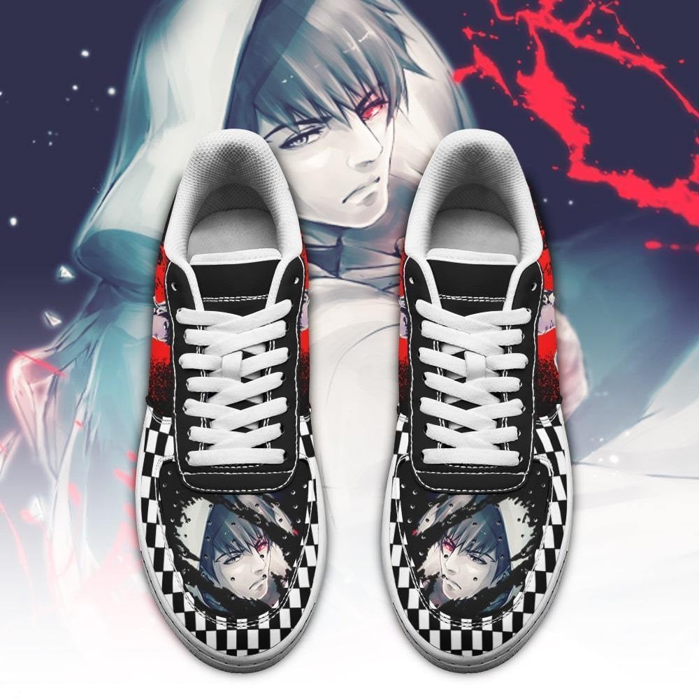 Tokyo Ghoul Koutarou Sneakers Custom Checkerboard Shoes Anime