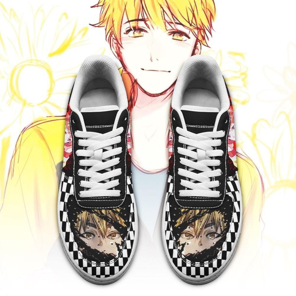 Tokyo Ghoul Nagachika Sneakers Custom Checkerboard Shoes Anime