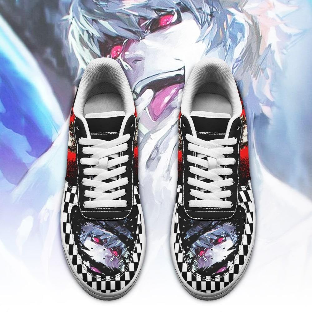 Tokyo Ghoul Nishiki Sneakers Custom Checkerboard Shoes Anime