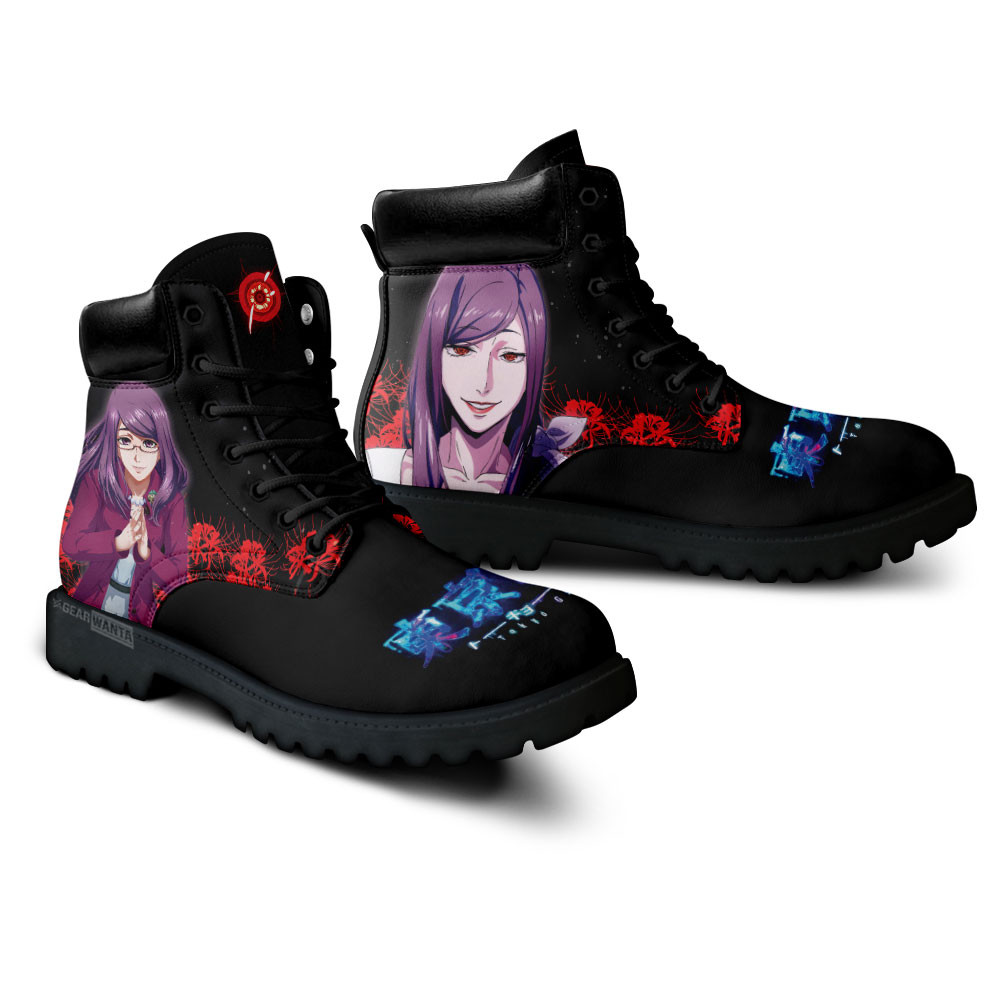 Tokyo Ghoul Rize Kamishiro Boots Anime Custom Shoes