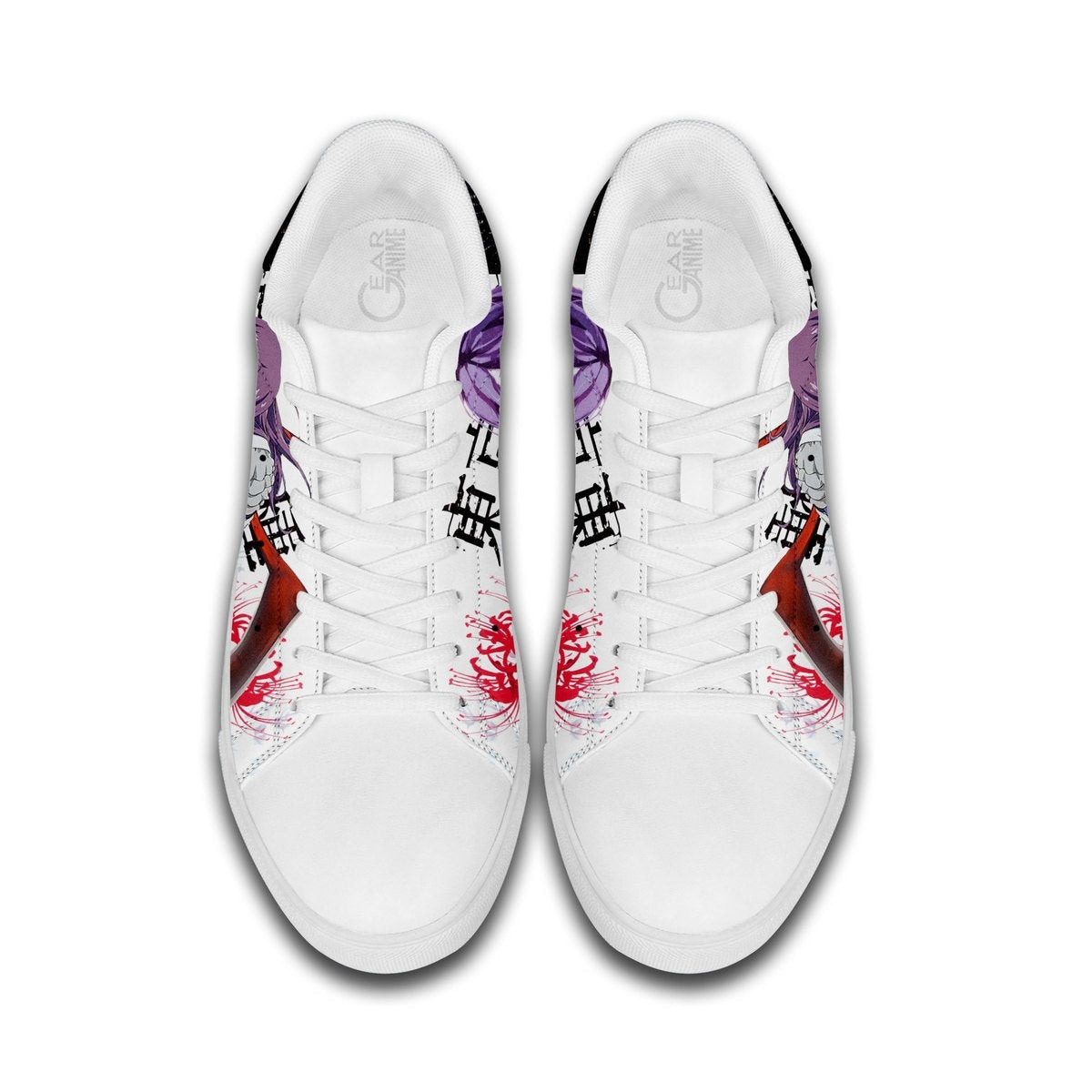 Tokyo Ghoul Rize Kamishiro Skate Sneakers Custom Anime Shoes