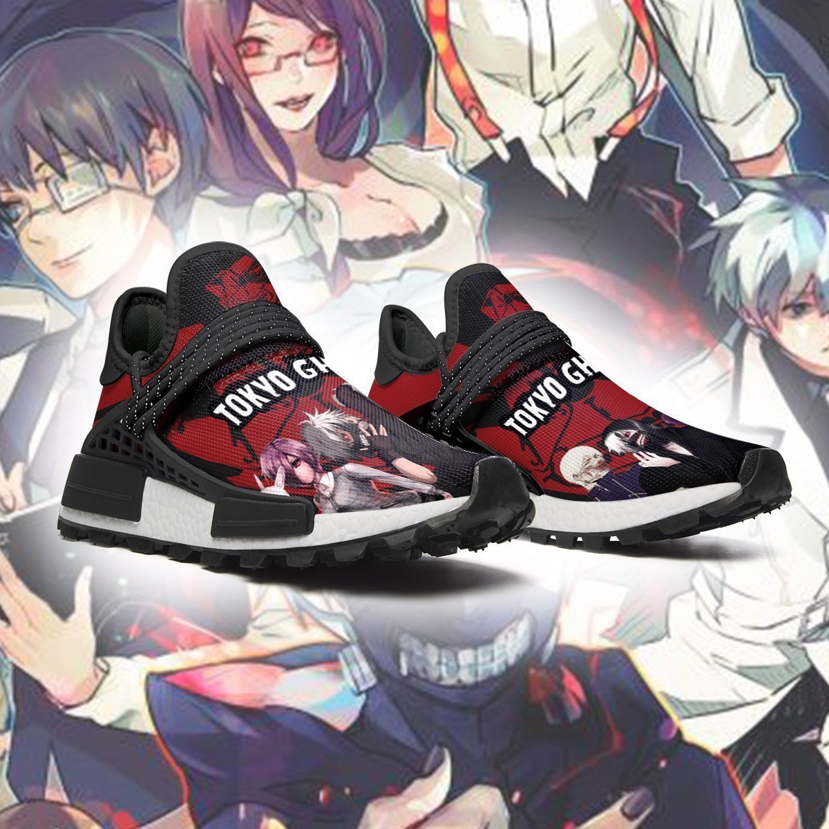 Tokyo Ghoul Shoes Characters Anime Sneakers, NMD Shoes