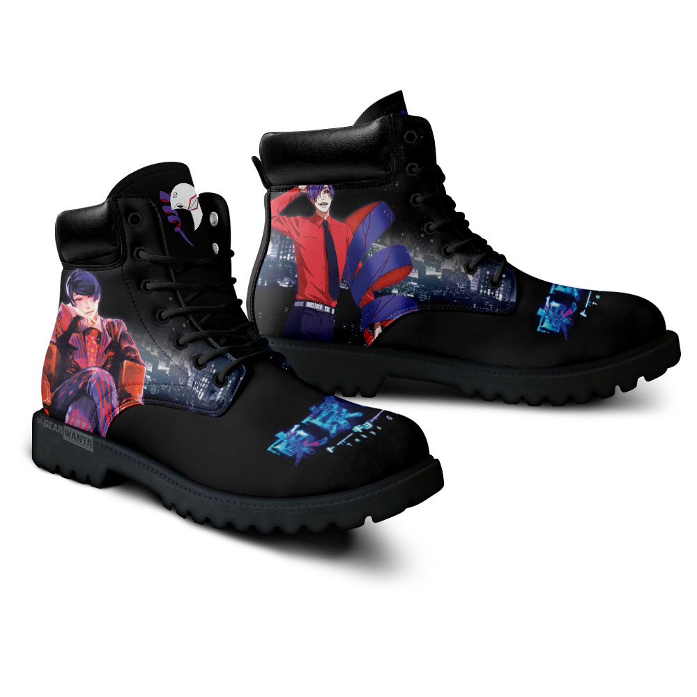 Tokyo Ghoul Shuu Tsukiyama Boots Anime Custom Shoes