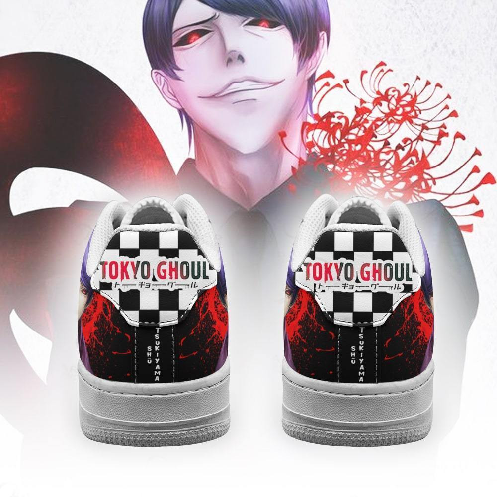 Tokyo Ghoul Tsukiyama Sneakers Custom Checkerboard Shoes Anime