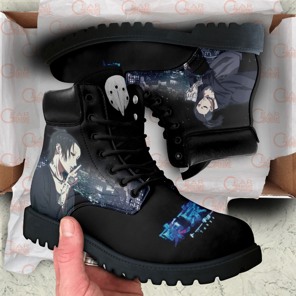 Tokyo Ghoul Uta Boots Anime Custom Shoes
