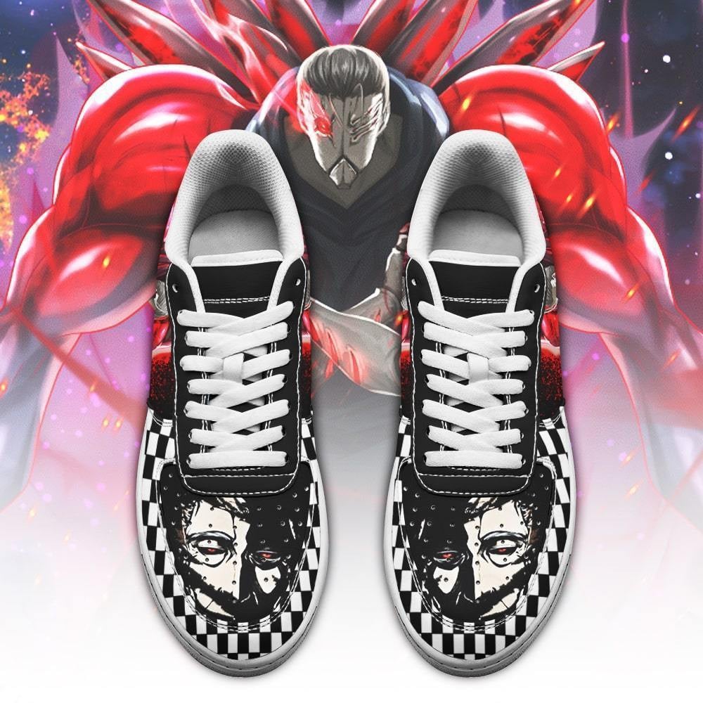 Tokyo Ghoul Yoshimura Sneakers Custom Checkerboard Shoes Anime