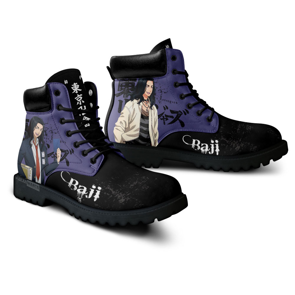 Tokyo Revengers Keisuke Baji Boots Anime Custom Shoes