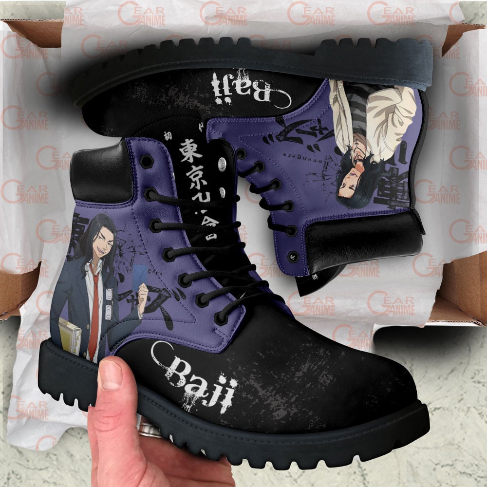 Tokyo Revengers Keisuke Baji Boots Anime Custom Shoes
