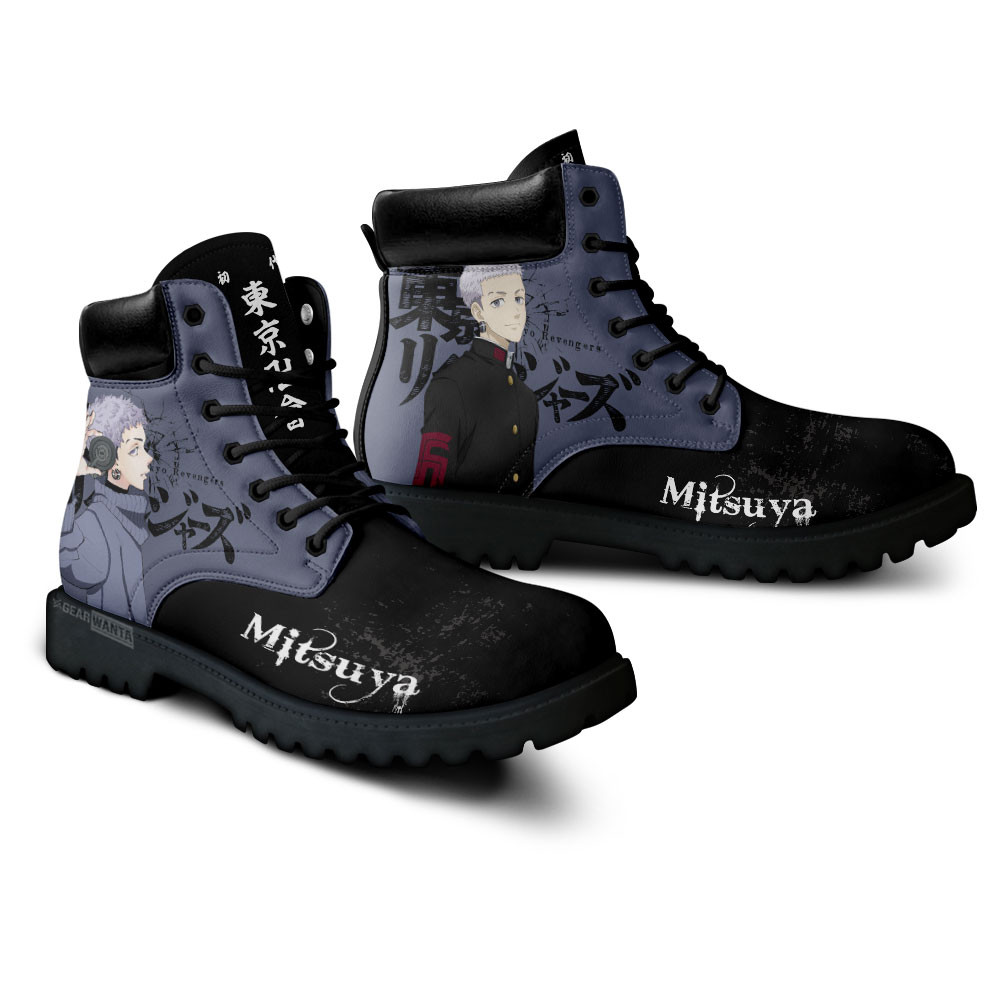 Tokyo Revengers Takashi Mitsuya Boots Anime Custom Shoes