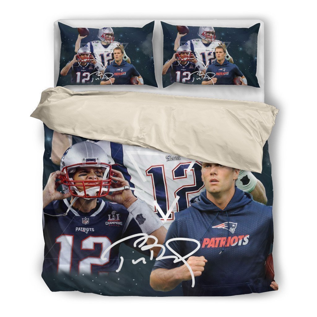 Tom Brady Duvet Cover Bedding Set