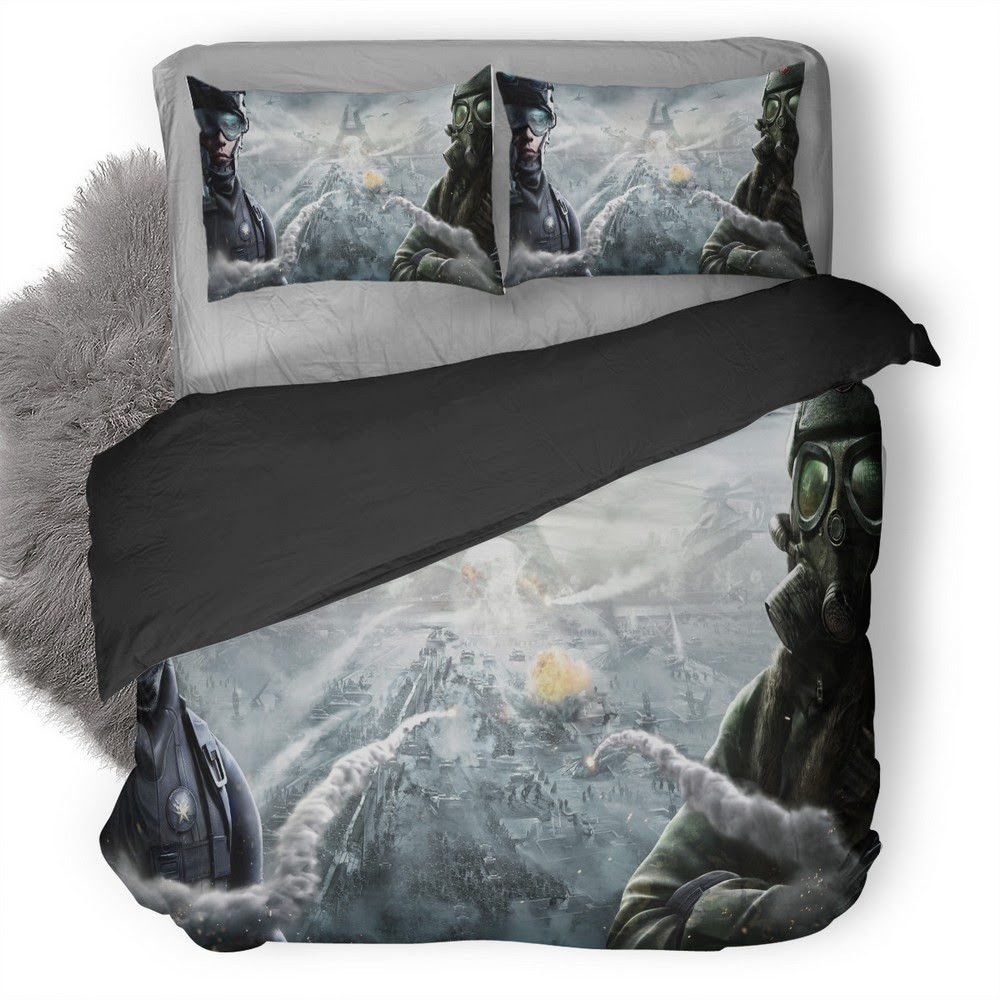 Tom Clancy’S Endwar 3D Customized Duvet Cover Bedding Set