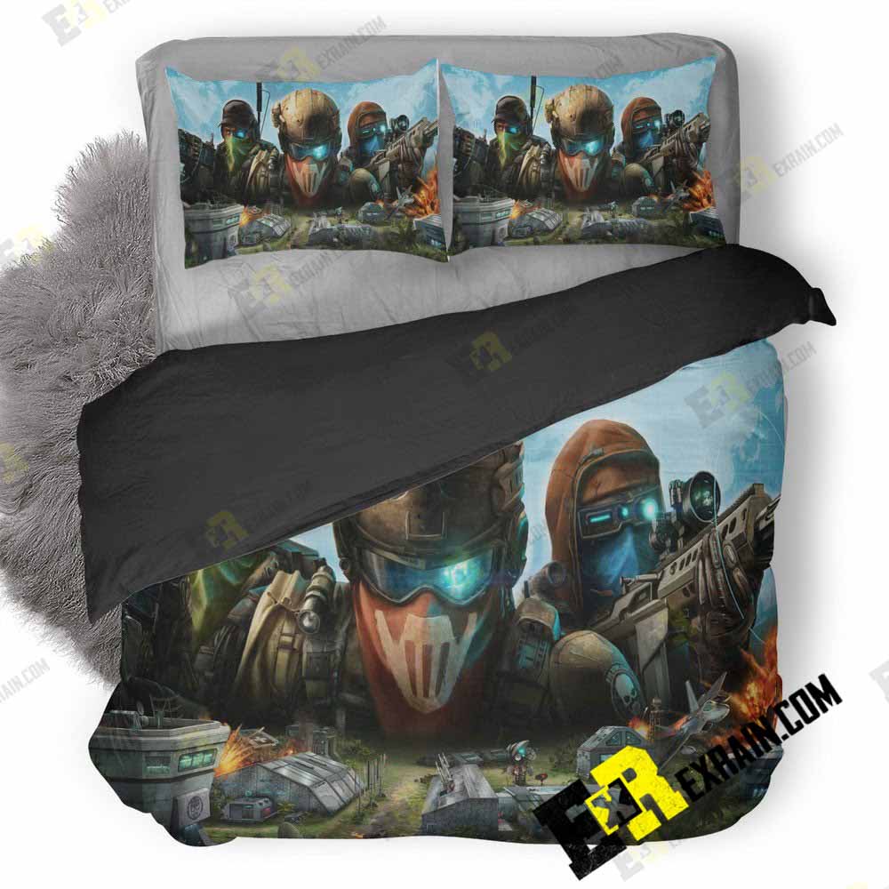 Tom Clancys Ghost Recon Commander Pic 3D Customized Duvet Cover Bedding Set