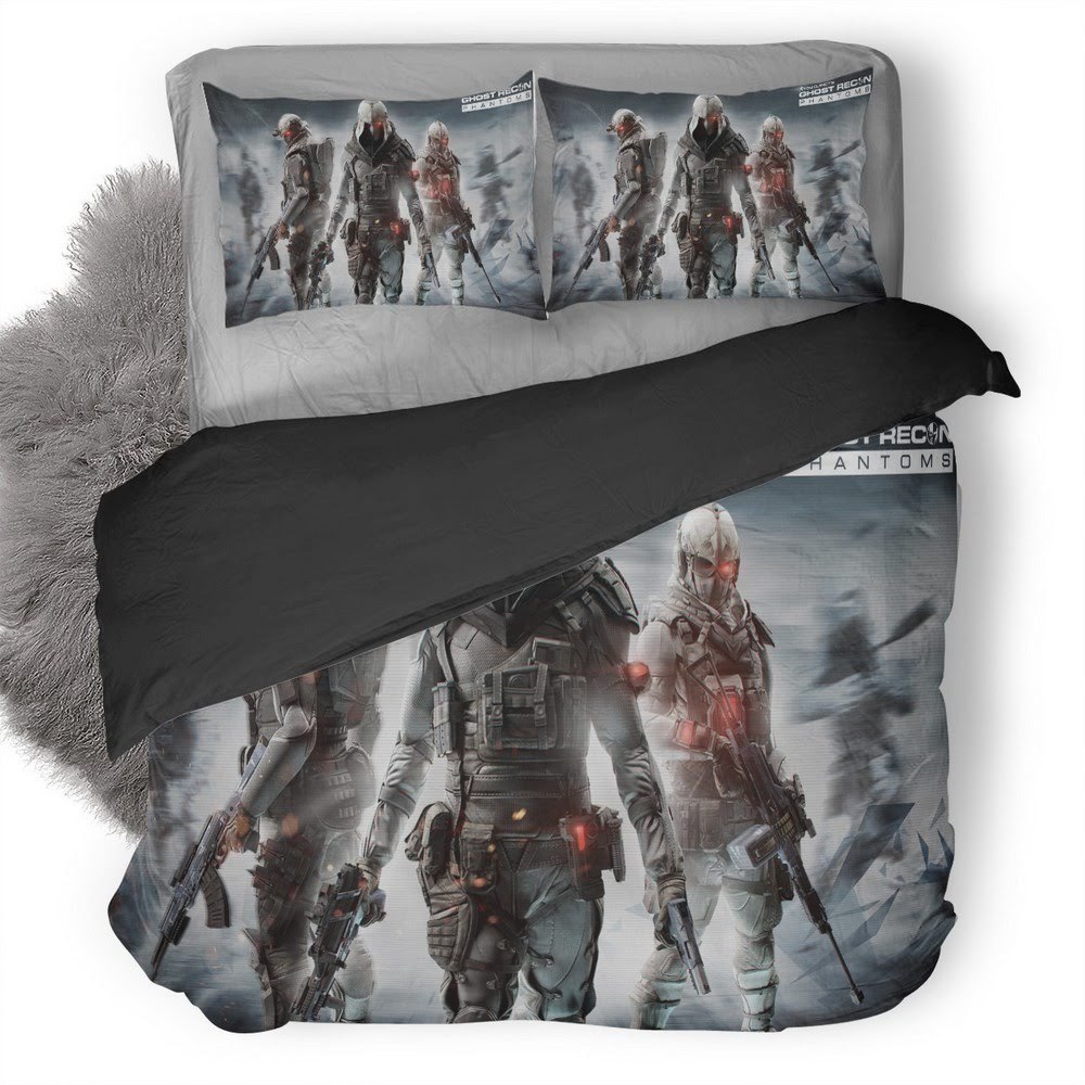 Tom Clancy’S Ghost Recon Phantoms 3D Customized Duvet Cover Bedding Set