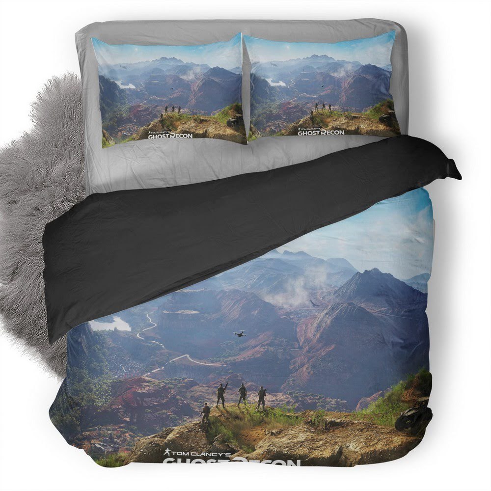 Tom Clancy’S Ghost Recon Wildlands 10 3D Customized Duvet Cover Bedding Set
