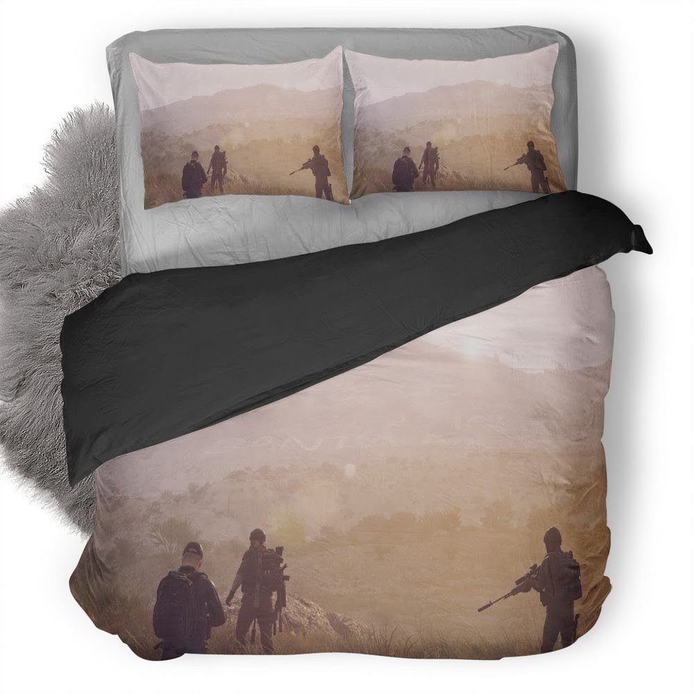 Tom Clancy’S Ghost Recon Wildlands 17 3D Customized Duvet Cover Bedding Set