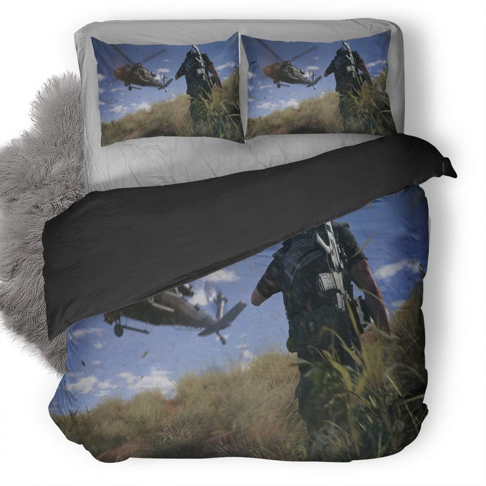 Tom Clancy’S Ghost Recon Wildlands 18 3D Customized Duvet Cover Bedding Set