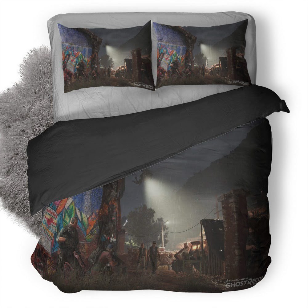 Tom Clancy’S Ghost Recon Wildlands 19 3D Customized Duvet Cover Bedding Set