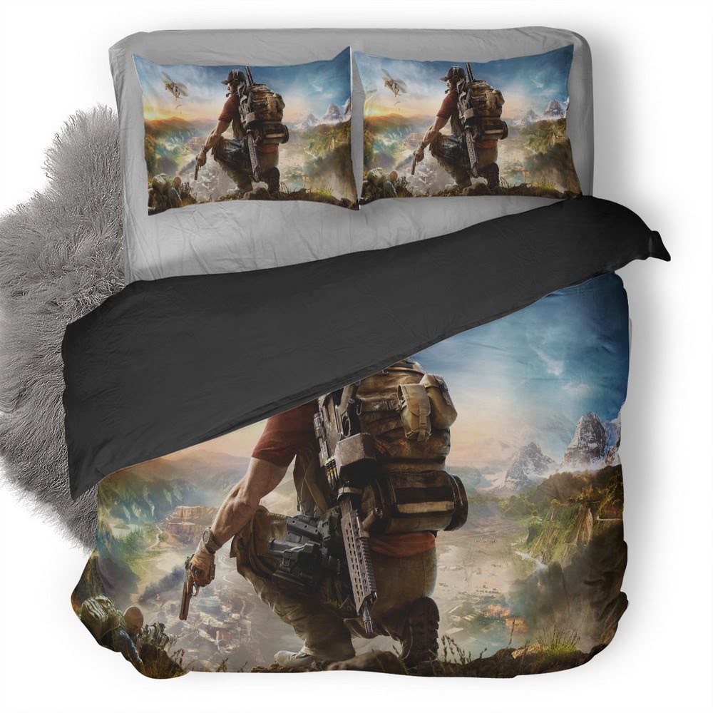 Tom Clancy’S Ghost Recon Wildlands 3D Customized Duvet Cover Bedding Set