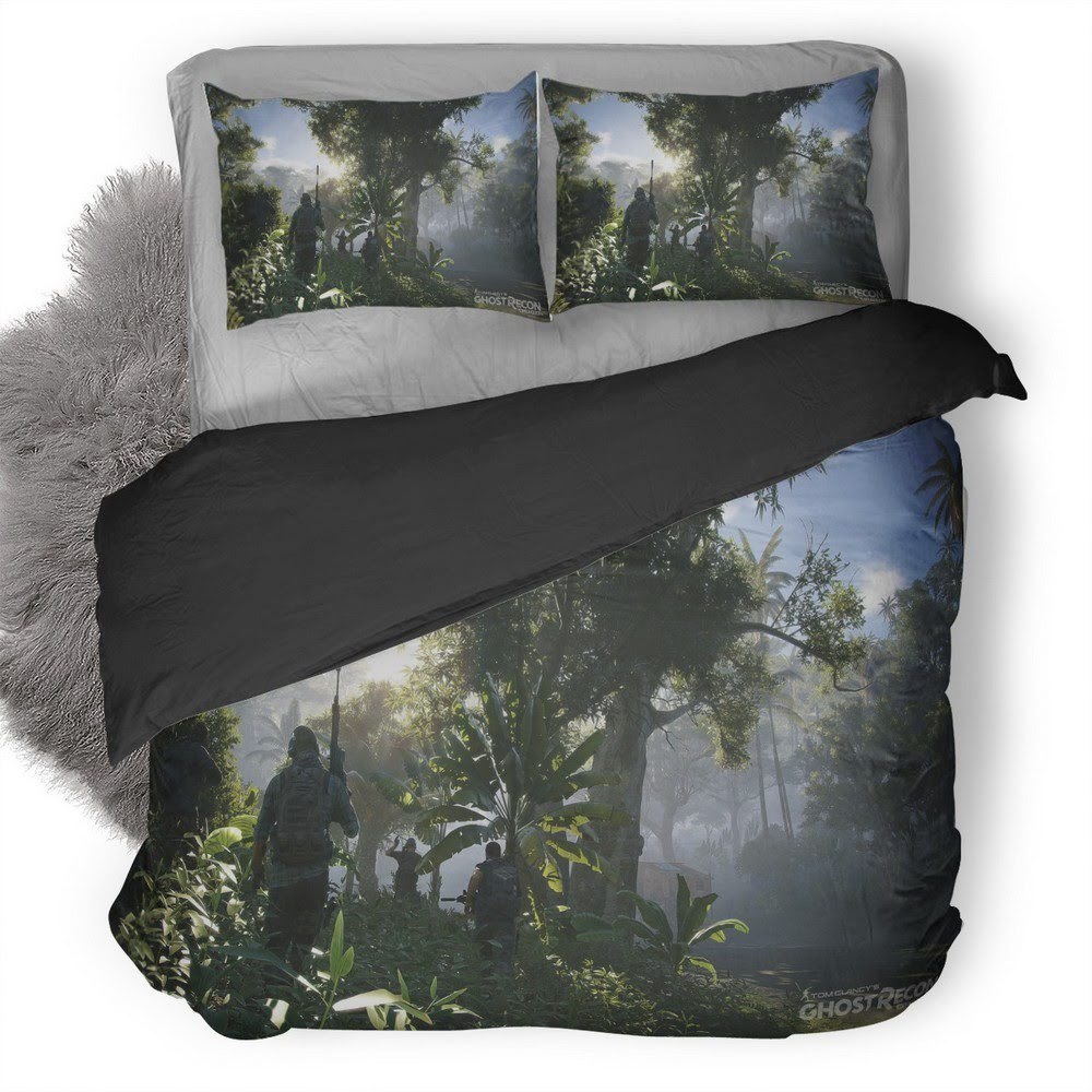 Tom Clancy’S Ghost Recon Wildlands 3D Customized Duvet Cover Bedding Set