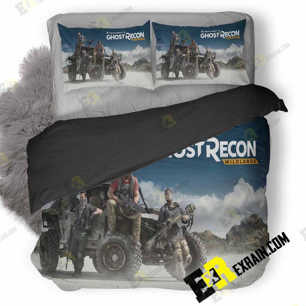 Tom Clancys Ghost Recon Wildlands Desktop Hd 3D Customized Duvet Cover Bedding Set