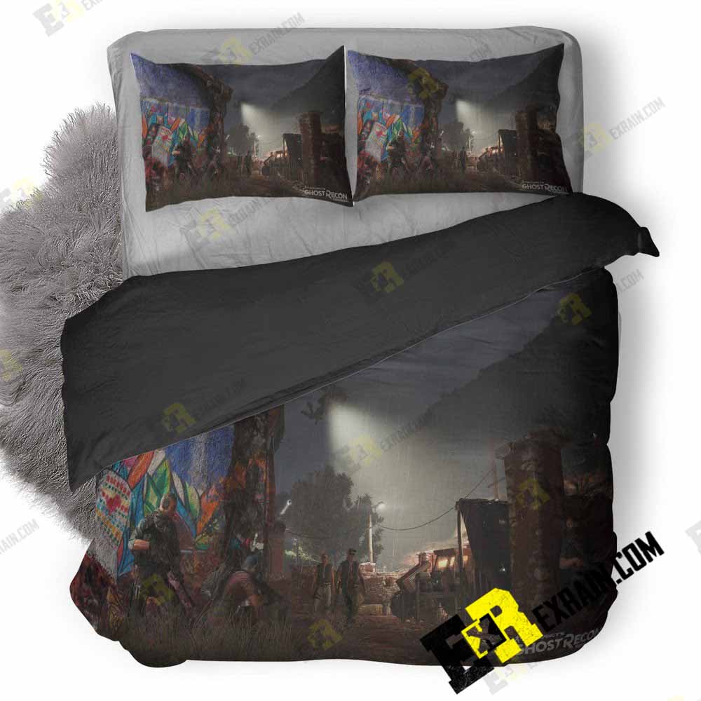 Tom Clancys Ghost Recon Wildlands Game On 3D Customized Duvet Cover Bedding Set