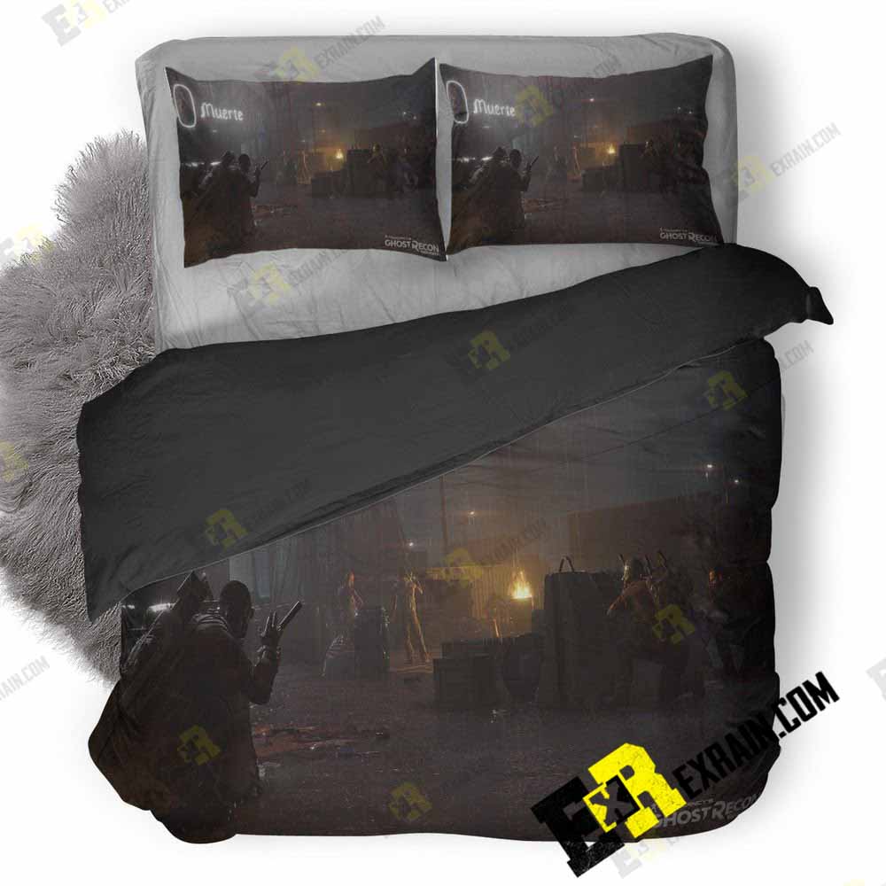 Tom Clancys Ghost Recon Wildlands Games Do 3D Customized Duvet Cover Bedding Set