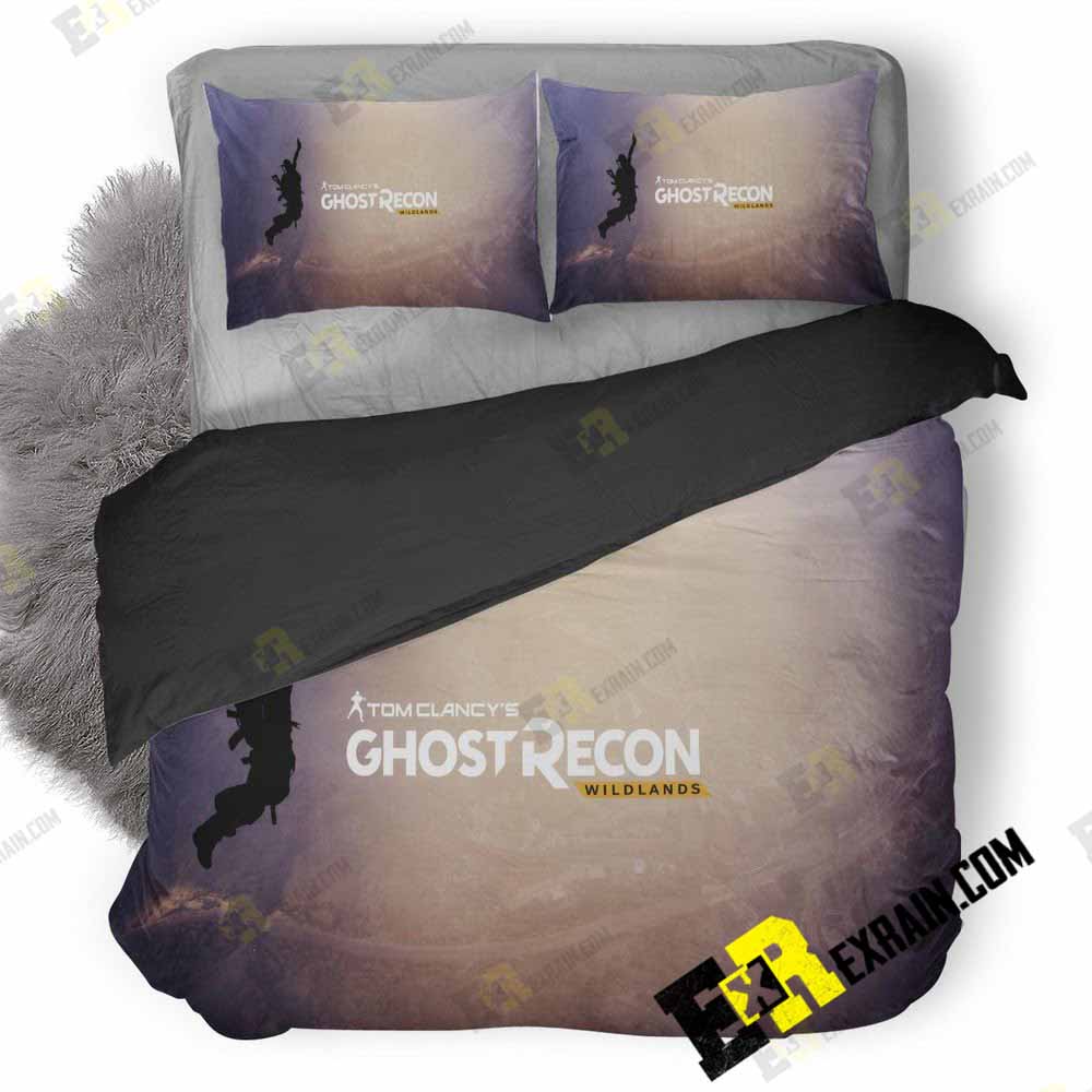 Tom Clancys Ghost Recon Wildlands Logo 0 3D Customized Duvet Cover Bedding Set
