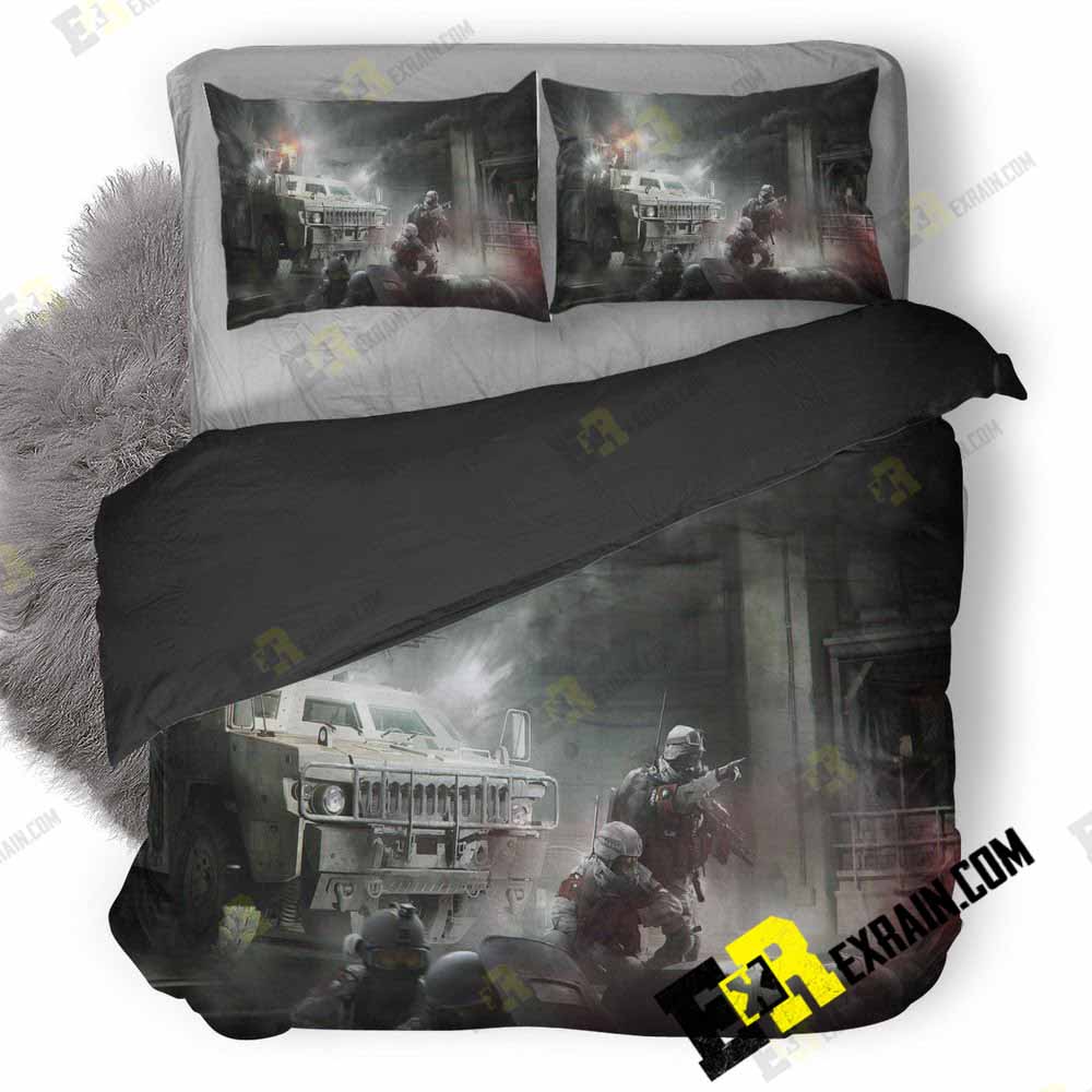 Tom Clancys Ghost Recon Wildlands Po 3D Customized Duvet Cover Bedding Set