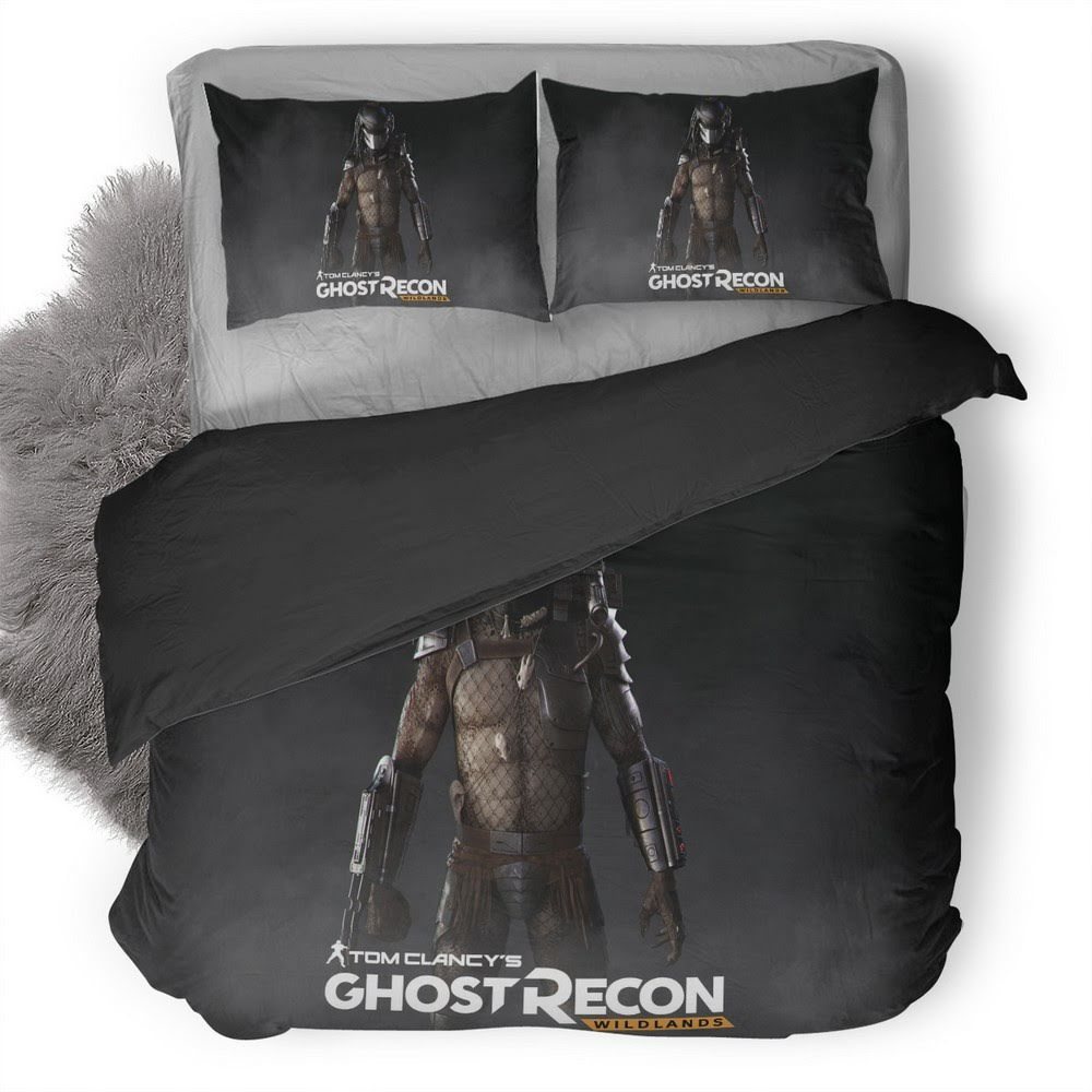 Tom Clancy’S Ghost Recon Wildlands Predator 3D Customized Duvet Cover Bedding Set