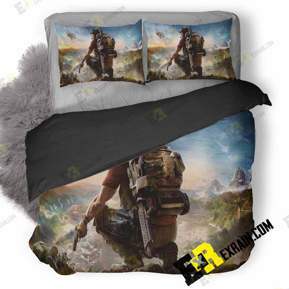 Tom Clancys Ghost Recon Wildlands Qhd 3D Customized Duvet Cover Bedding Set