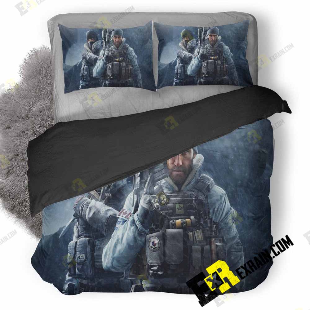 Tom Clancys Rainbow Six Seize Dlc 3D Customized Duvet Cover Bedding Set