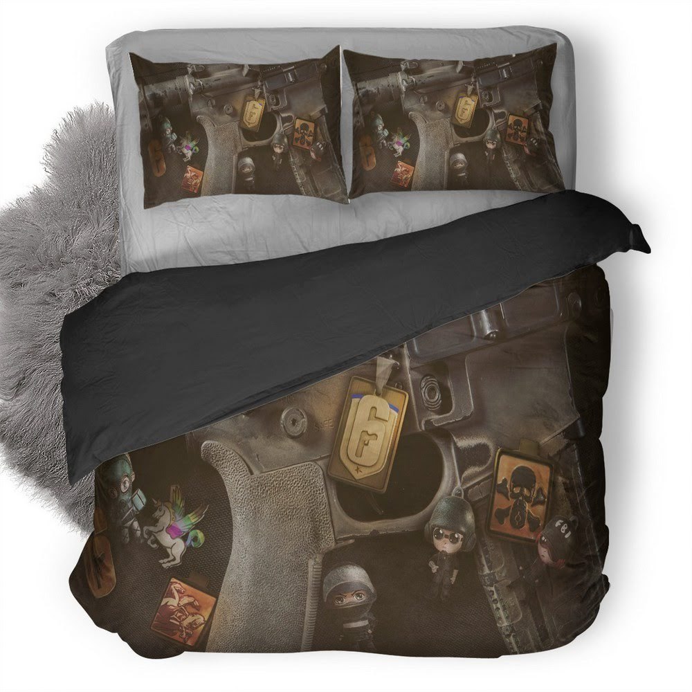 Tom Clancy’S Rainbow Six Siege 11 3D Customized Duvet Cover Bedding Set