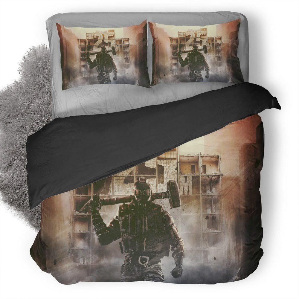 Tom Clancy’S Rainbow Six Siege 25 3D Customized Duvet Cover Bedding Set