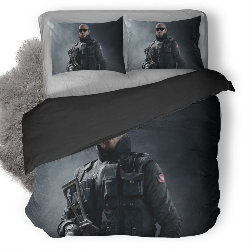 Tom Clancy’S Rainbow Six Siege 26 3D Customized Duvet Cover Bedding Set