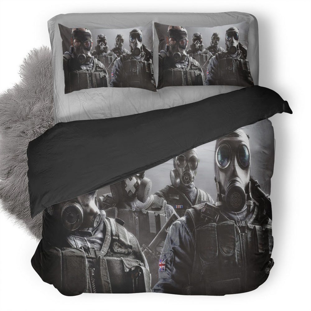 Tom Clancy’S Rainbow Six Siege 29 3D Customized Duvet Cover Bedding Set